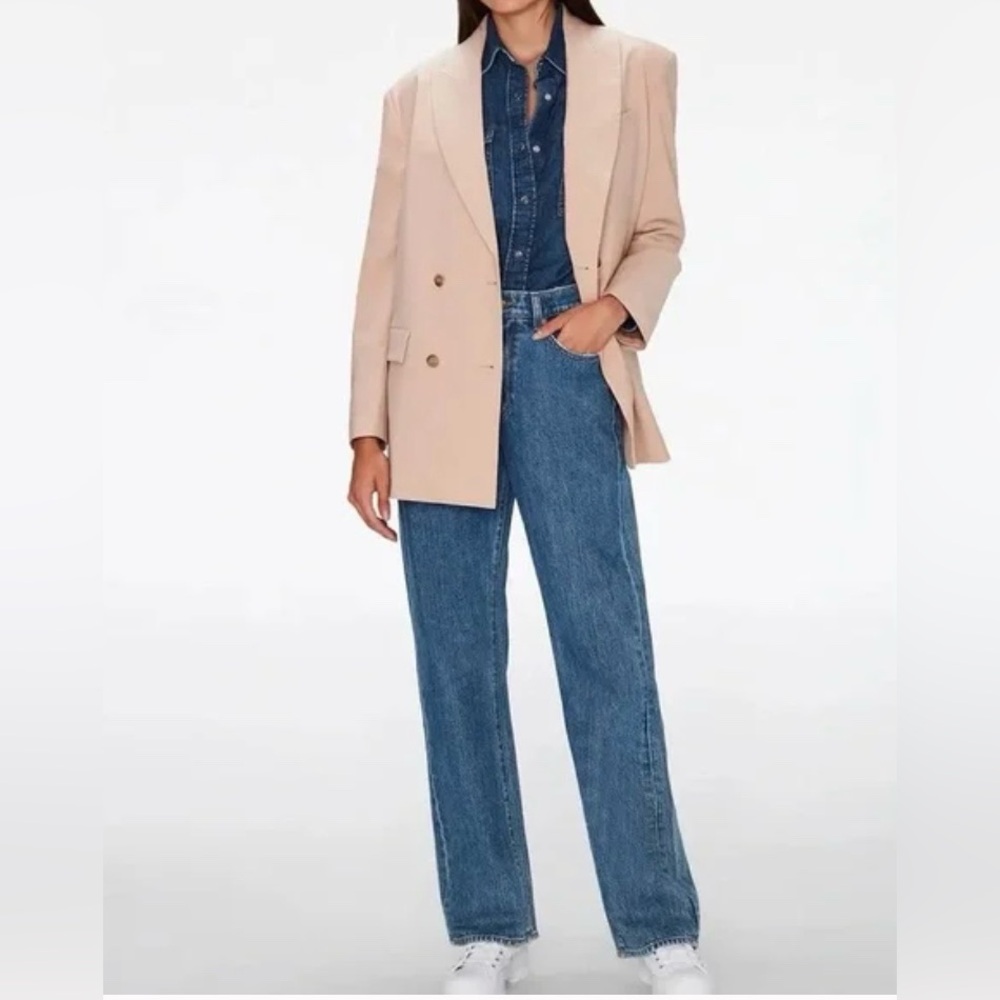 NWOT 7 For All Mankind Blush Blazer